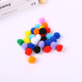 Factory sale Different sizes colorful safe diy pompom for kids DIY